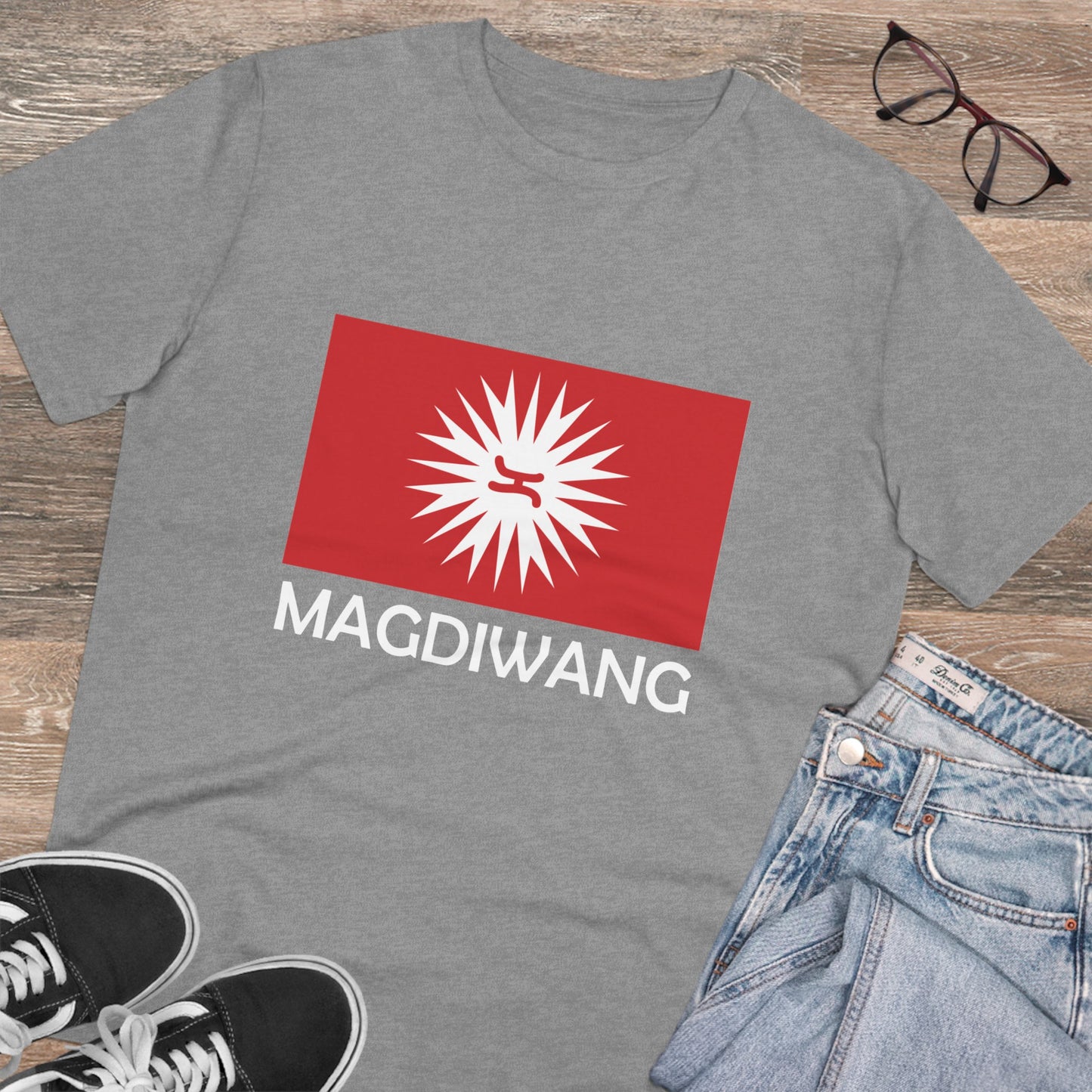 Historic Philippines FLAGS - Madiwang - Organic Unisex Classic T-Shirt PT1013