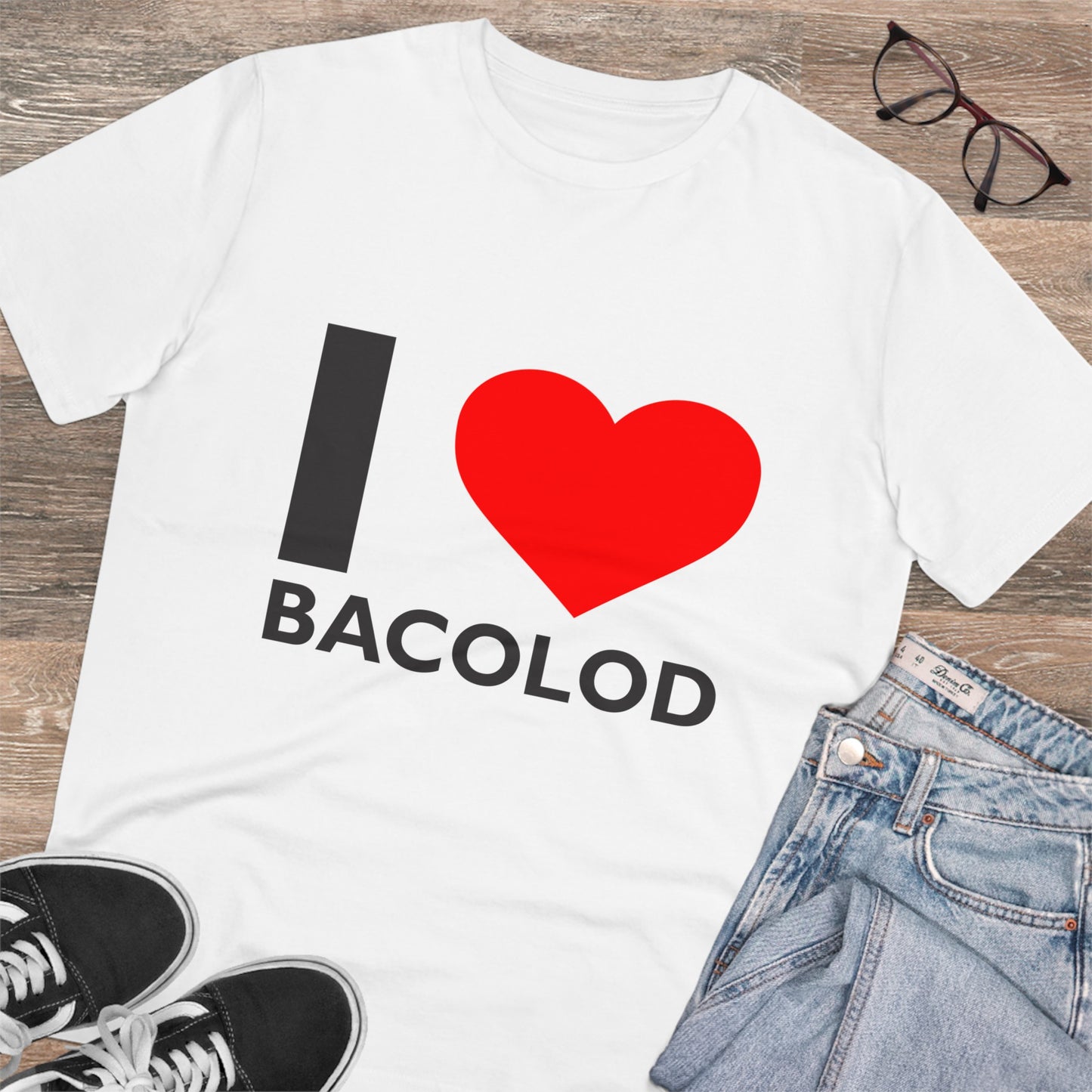 I Love Bacolod - Organic T-shirt PT1036