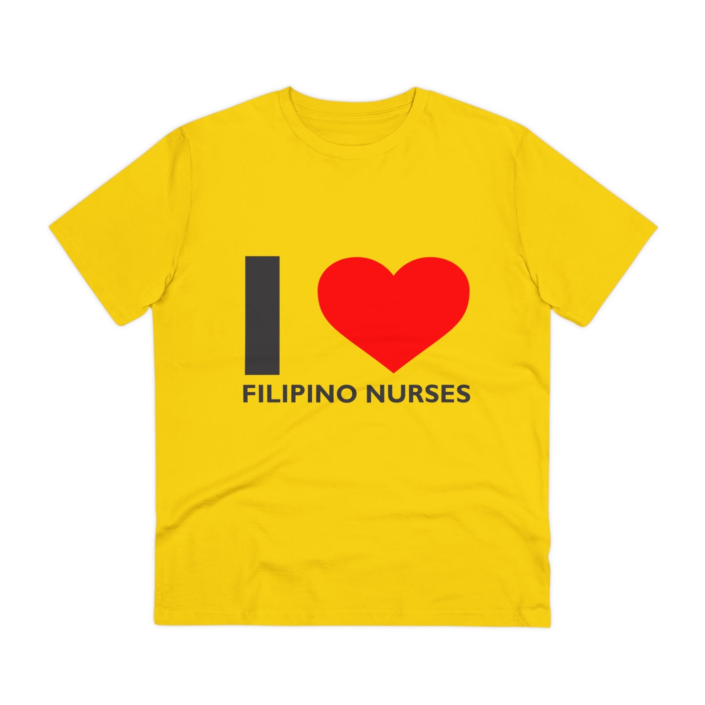 I Love Filipino Nurses- Organic T-shirt PT1038