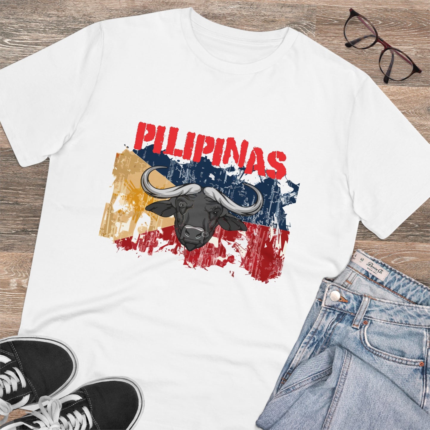 Filipino Caribou - Organic T-shirt PT1005