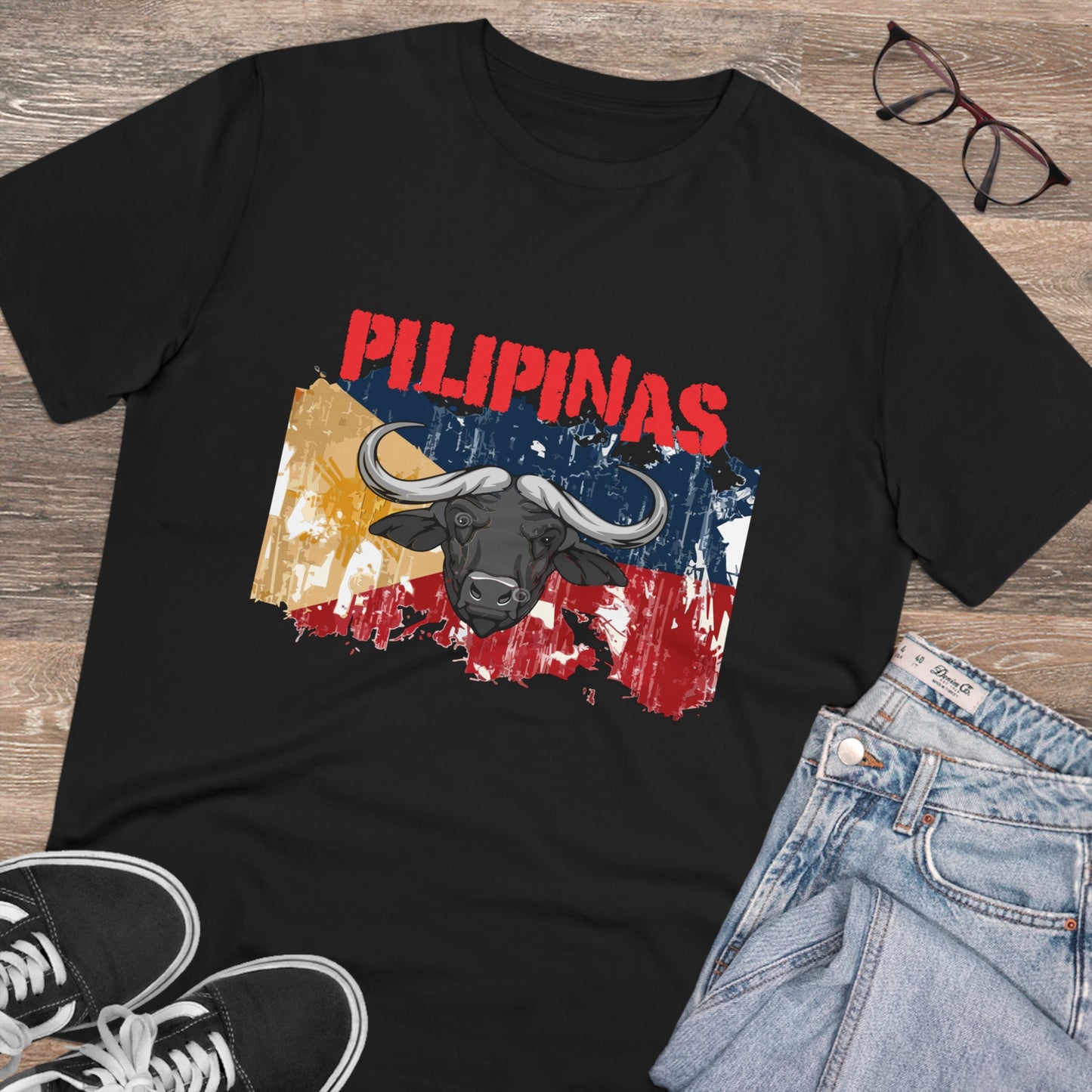 Filipino Caribou - Organic T-shirt PT1005