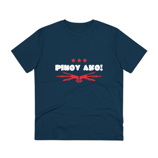 Pinoy Ako with Star -Organic Creator T-shirt - Unisex PT1025