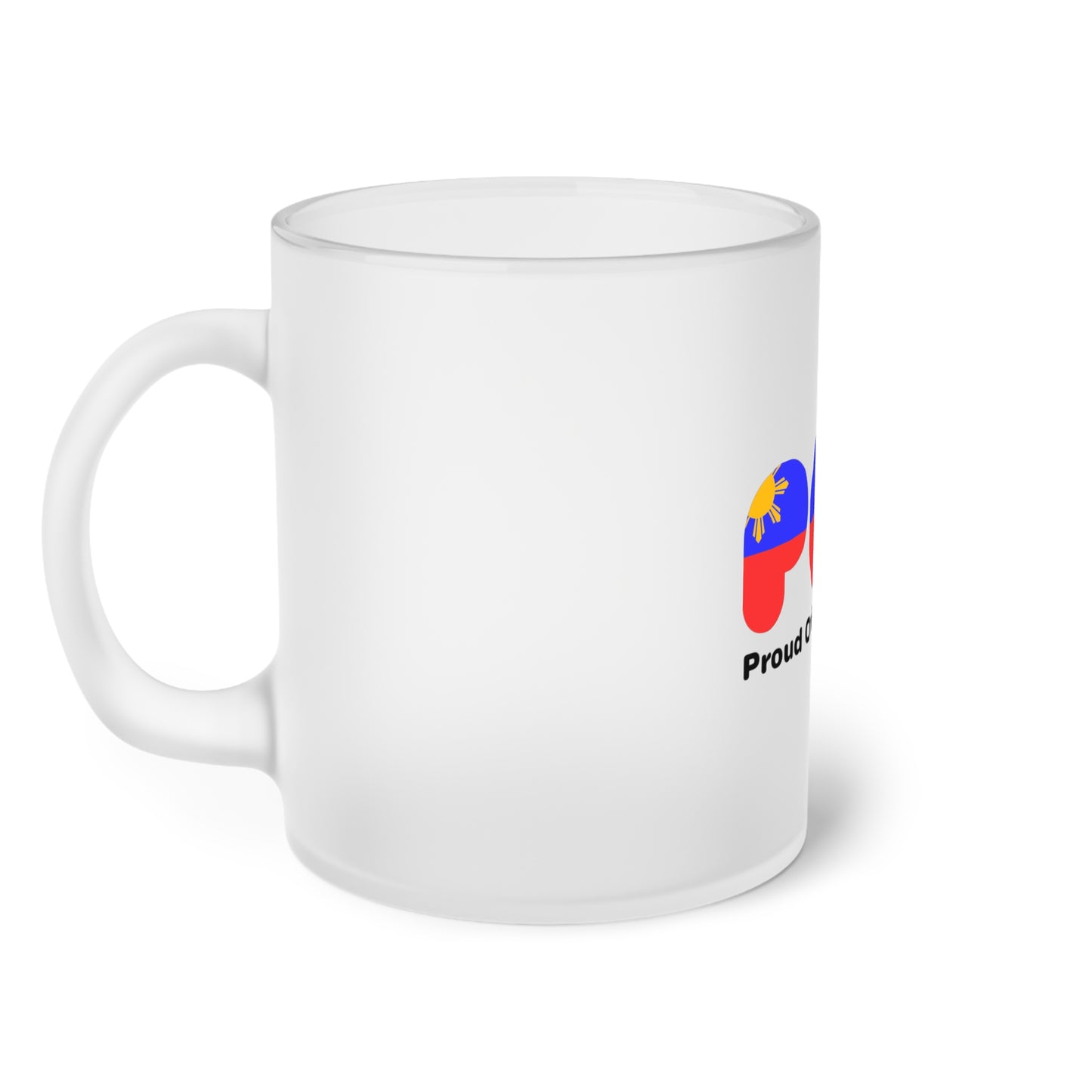 Proud Original Pinoy -Frosted Glass Mug MT9001