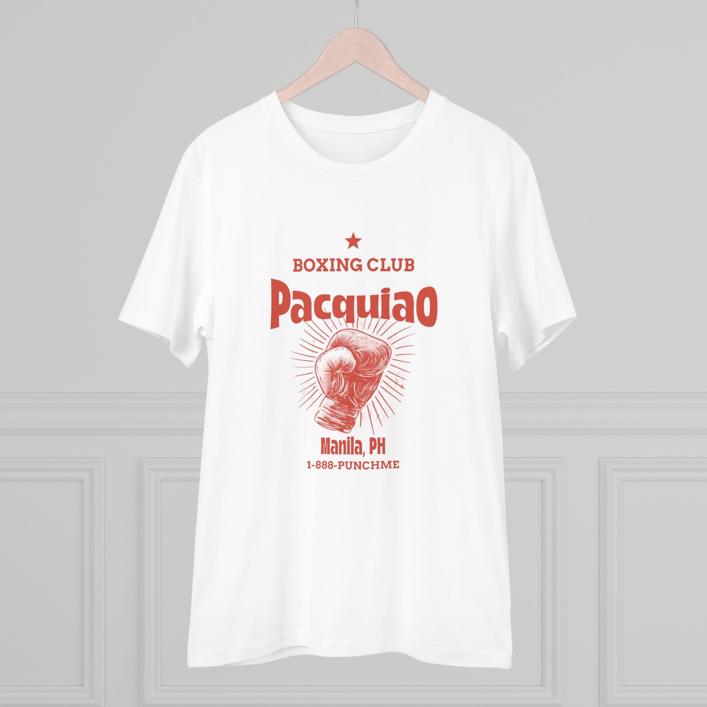 pacquiao club - Organic T-shirt PT 1058