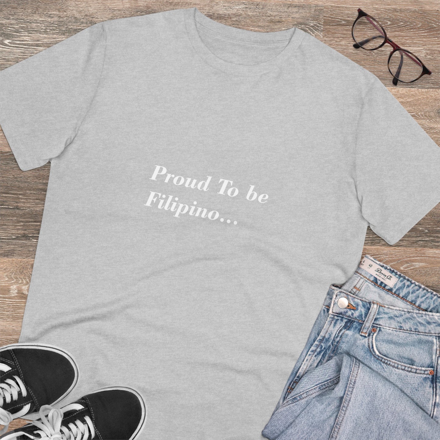 "Proud to be Filipino...OrganicT-shirt PT1003