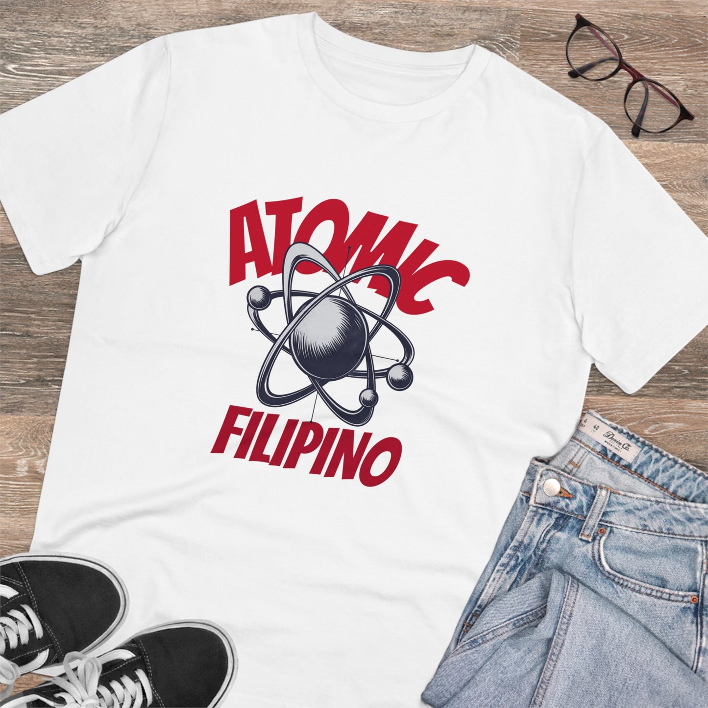 Atomic Filipino -Organic T-shirt PT1054