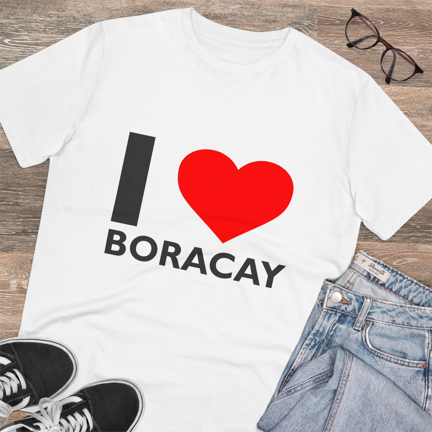 I Love Boracay - Organic T-shirt PT1032