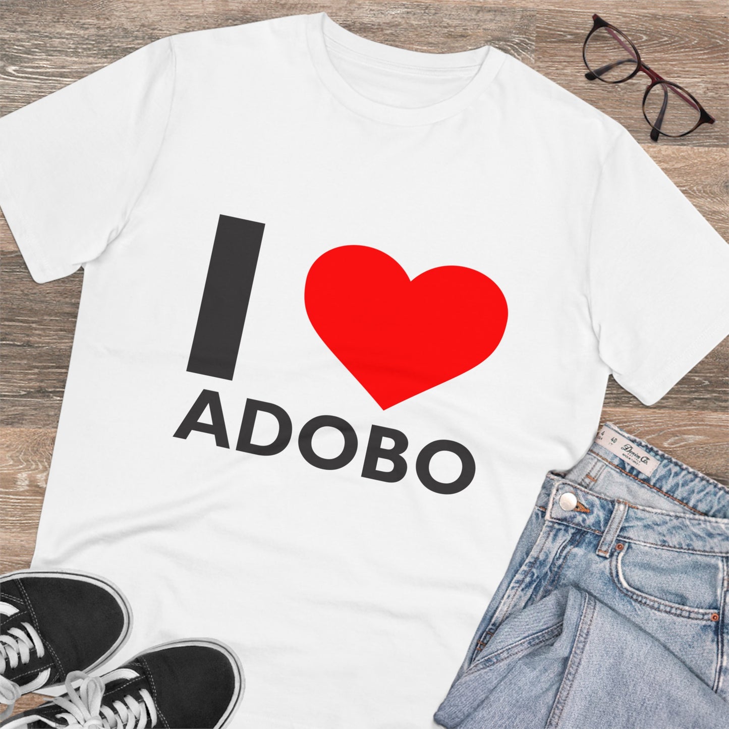 I Love Adobo - Organic T-shirt PT1034