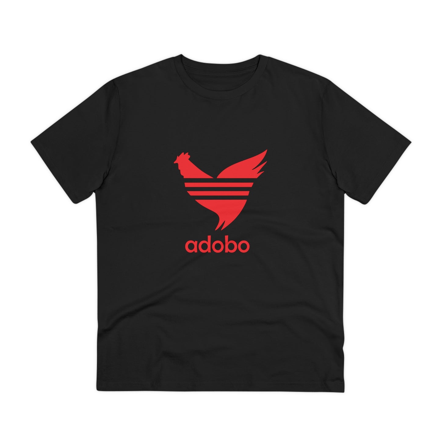 Adobo Logo (Red) Organic Unisex Classic T-Shirt PT1009