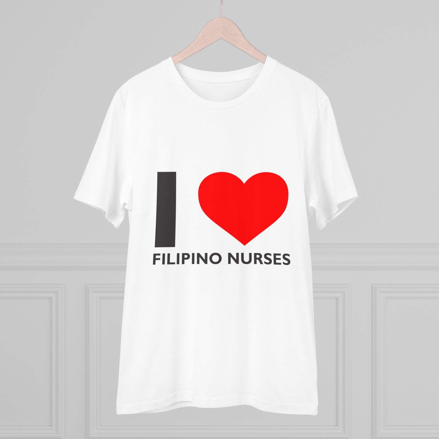 I Love Filipino Nurses- Organic T-shirt PT1038