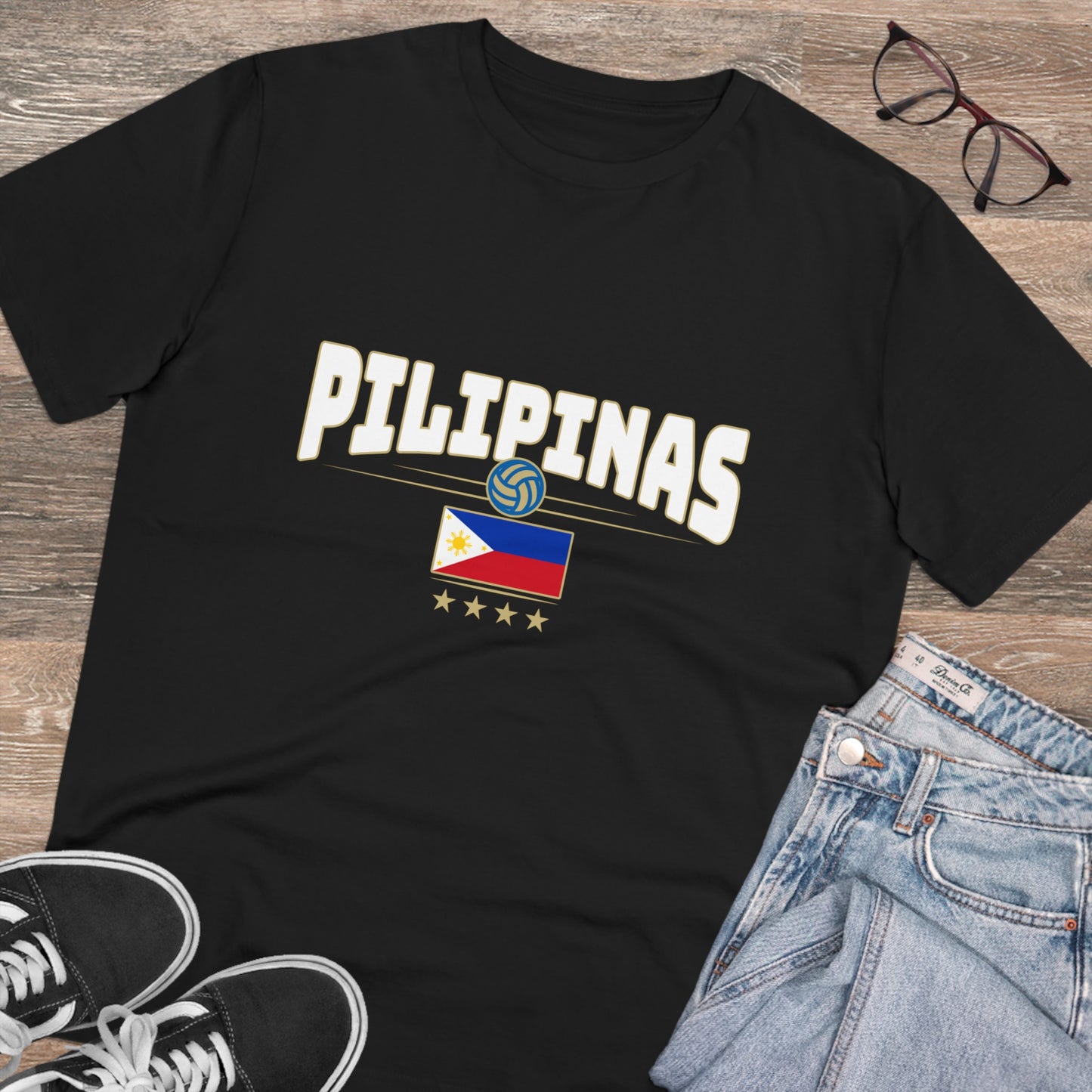 Pilipinas logo -Organic T-shirt PT 1059