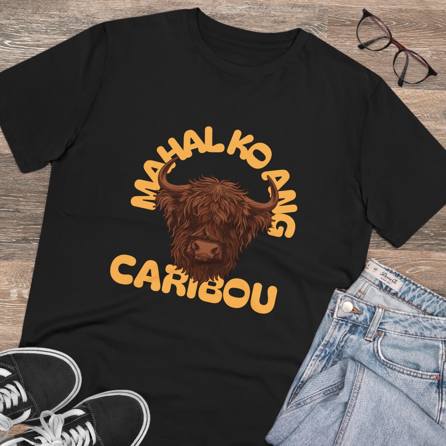 Mahal ko ang Caribou -Organic T-shirt PT 1075