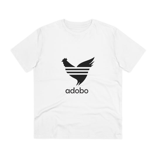 Adobo Logo (white) Organic Unisex Classic T-Shirt PT1006