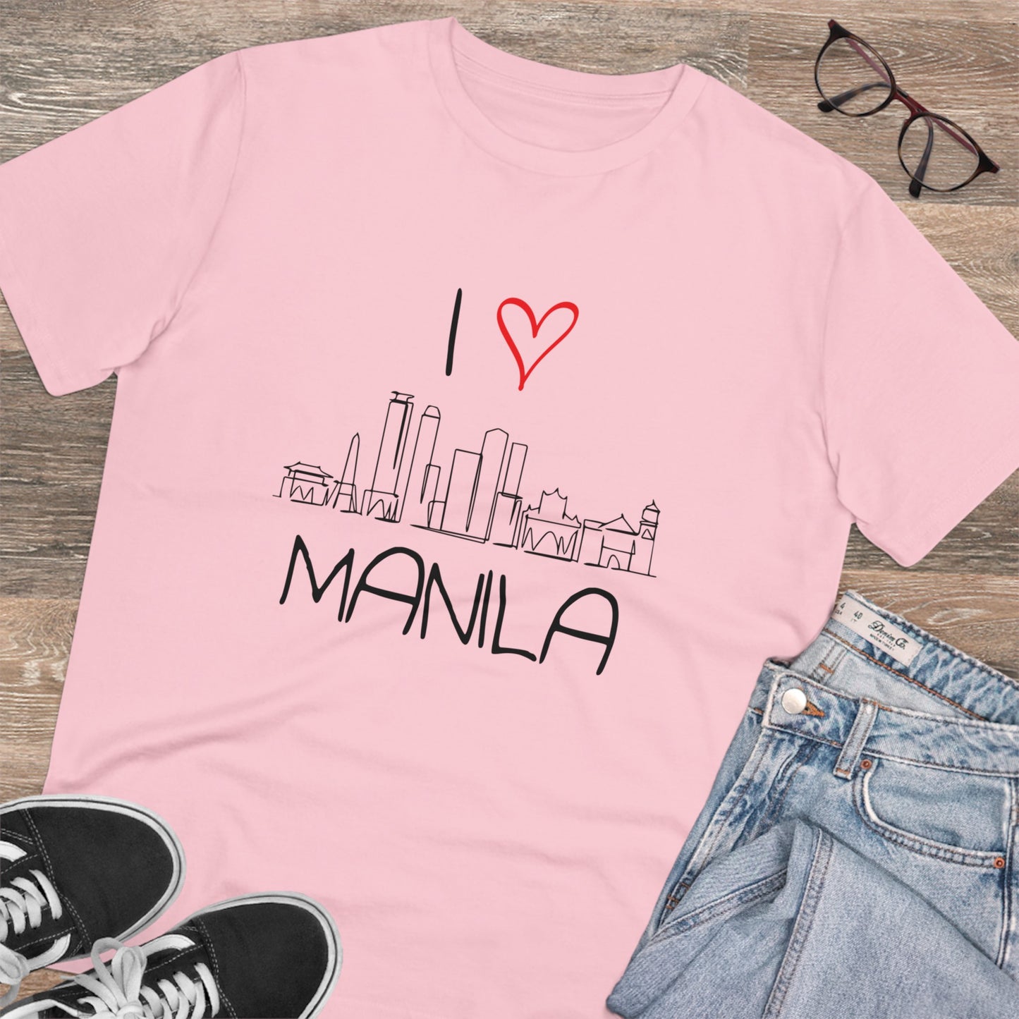 I Love Manila 2 -Organic T-shirt PT1050