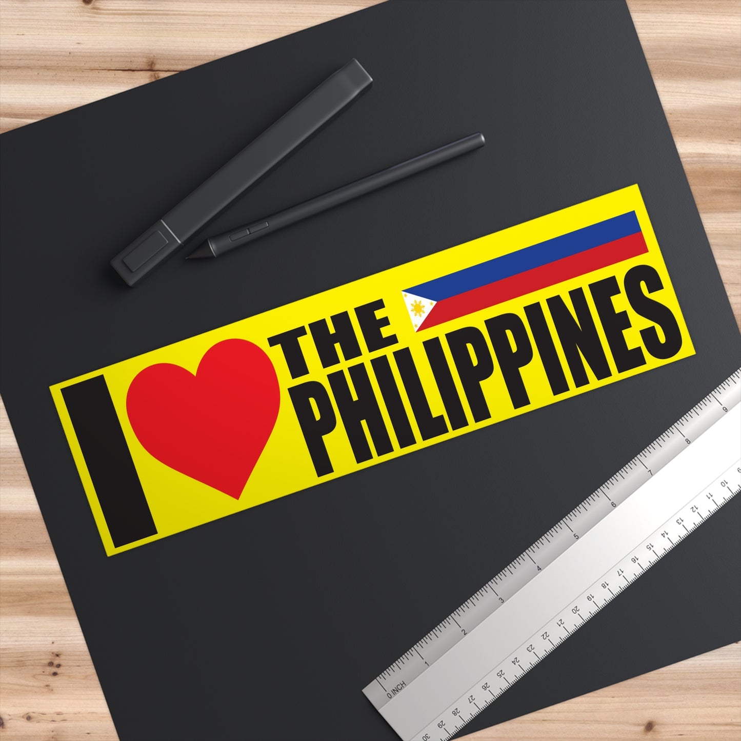 I Love the Philippines -Bumper Stickers Pt 5015