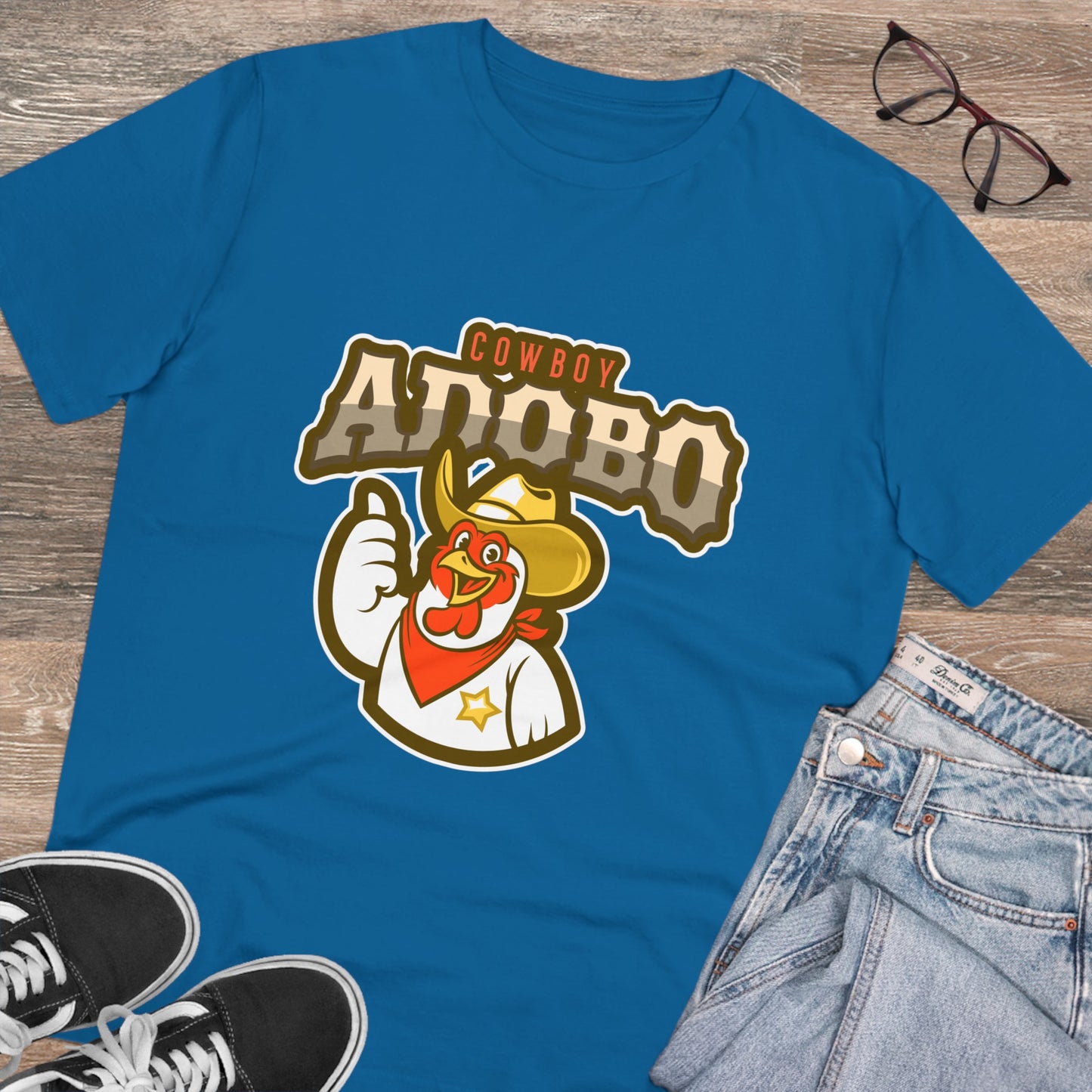 Cowboy Adobo -Organic T-shirt PT 1072