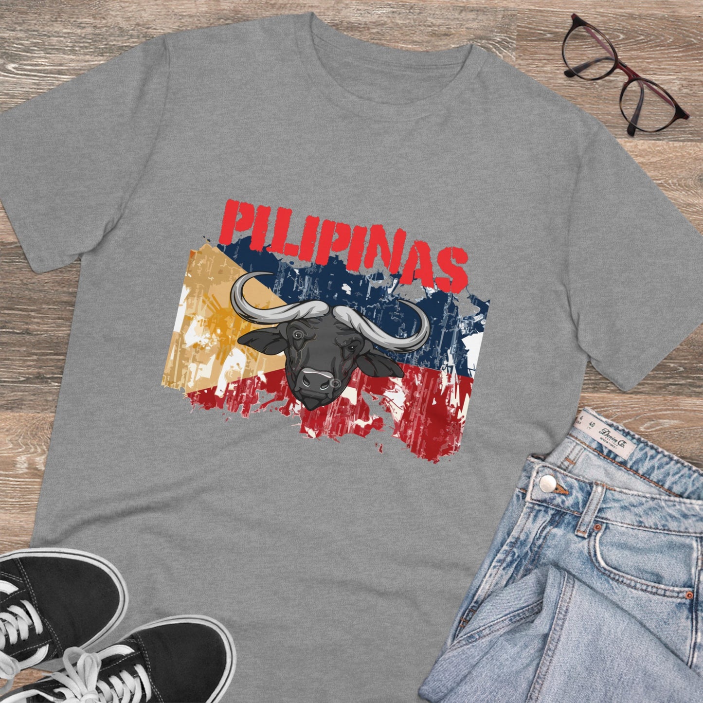 Filipino Caribou - Organic T-shirt PT1005